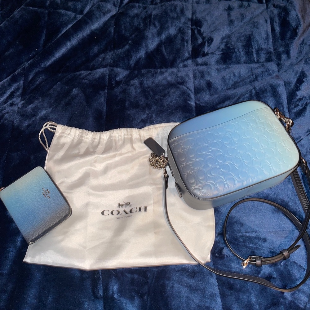 Coach Ombré Signature Camera Bag